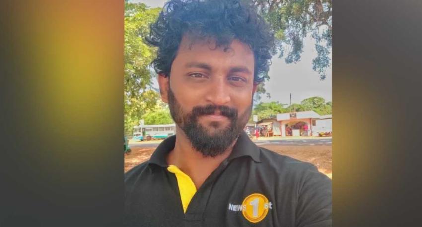 ரயில் விபத்தில் ஊடகவியலாளர் நிபோஜன் உயிரிழப்பு